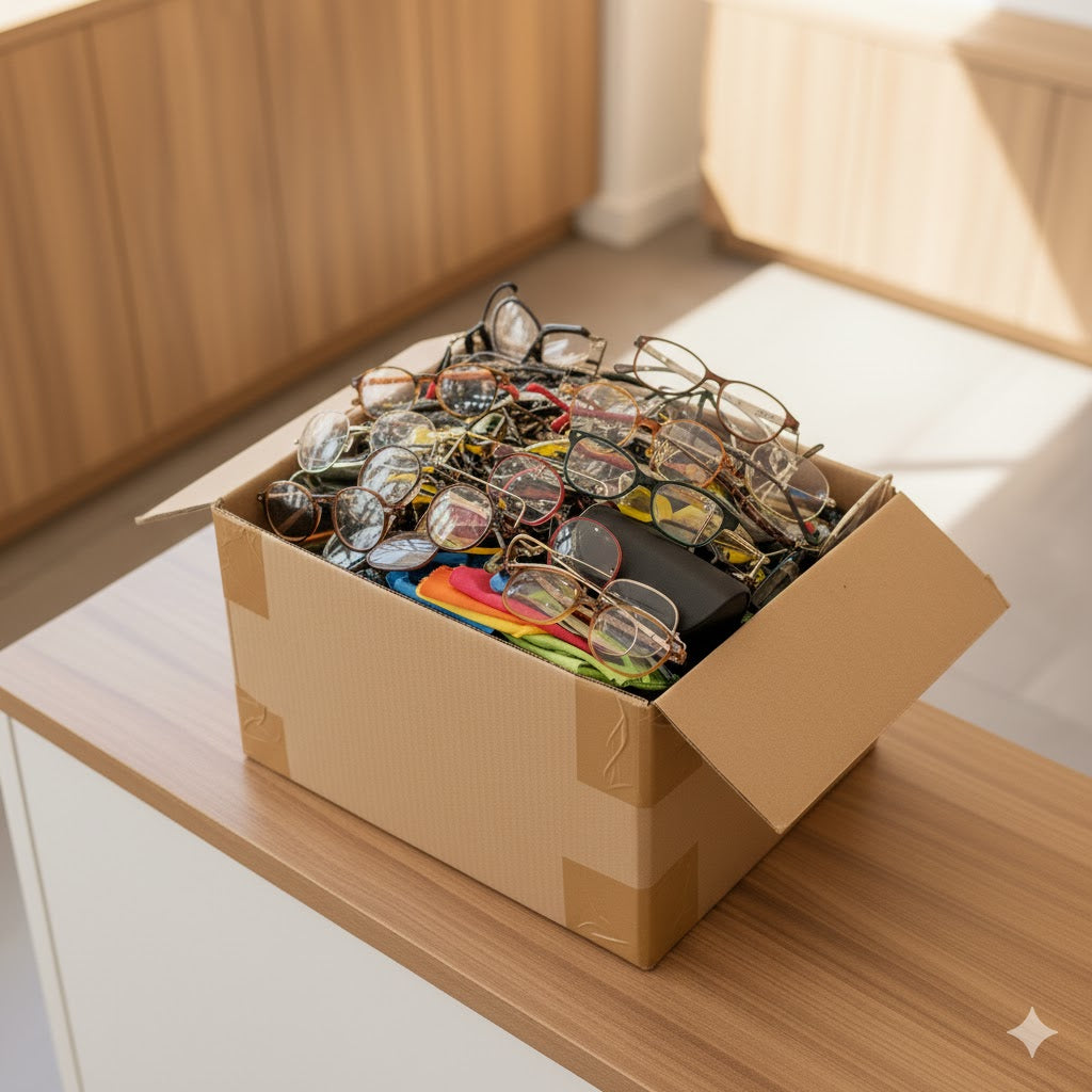 Donnez une seconde vie à vos lunettes